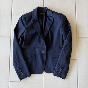 Ann Taylor Navy Jacket - 0